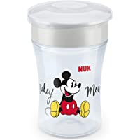 Los mejores  - NUK Disney Magic Cup vaso antiderrame bebé- borde antiderrame de 360 ​​°- 8+ meses- sin-BPA- 230 ml- Mickey Mouse- 1…